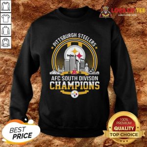 Pittsburgh Steelers 2020 Afc South Division Champions Sweatshirt - Desisn By Lordoftee.com