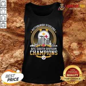 Pittsburgh Steelers 2020 Afc South Division Champions Tank Top - Desisn By Lordoftee.com