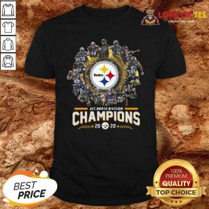 Pittsburgh Steelers Team Football 2020 Afc North Division Signatures Shirt - Desisn By Lordoftee.com