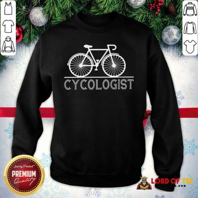 Original The Bicycle Cycologist Sweatshirt-Design By Lordoftee.com 