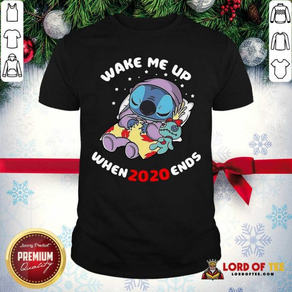 Stitch Wake Me Up When 2020 Ends Shirt-Design By Lordoftee.com