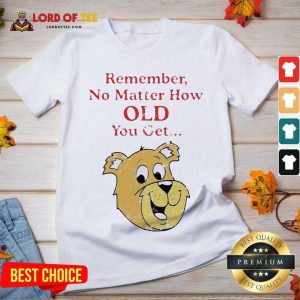 Awesome Scooby Doo Remember No Matter How Old You Get V-neck