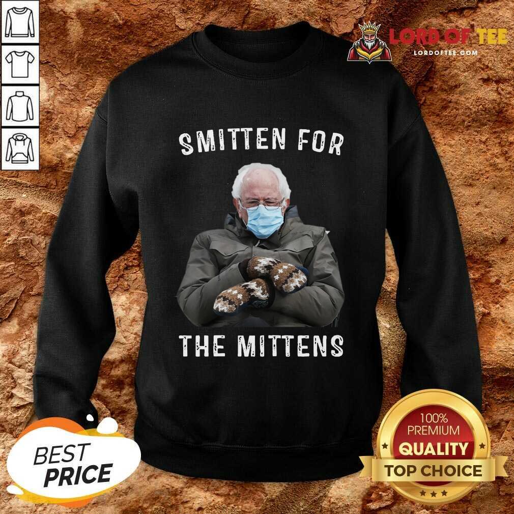 Bernie Sanders Smitten For The Mittens Sweatshirt