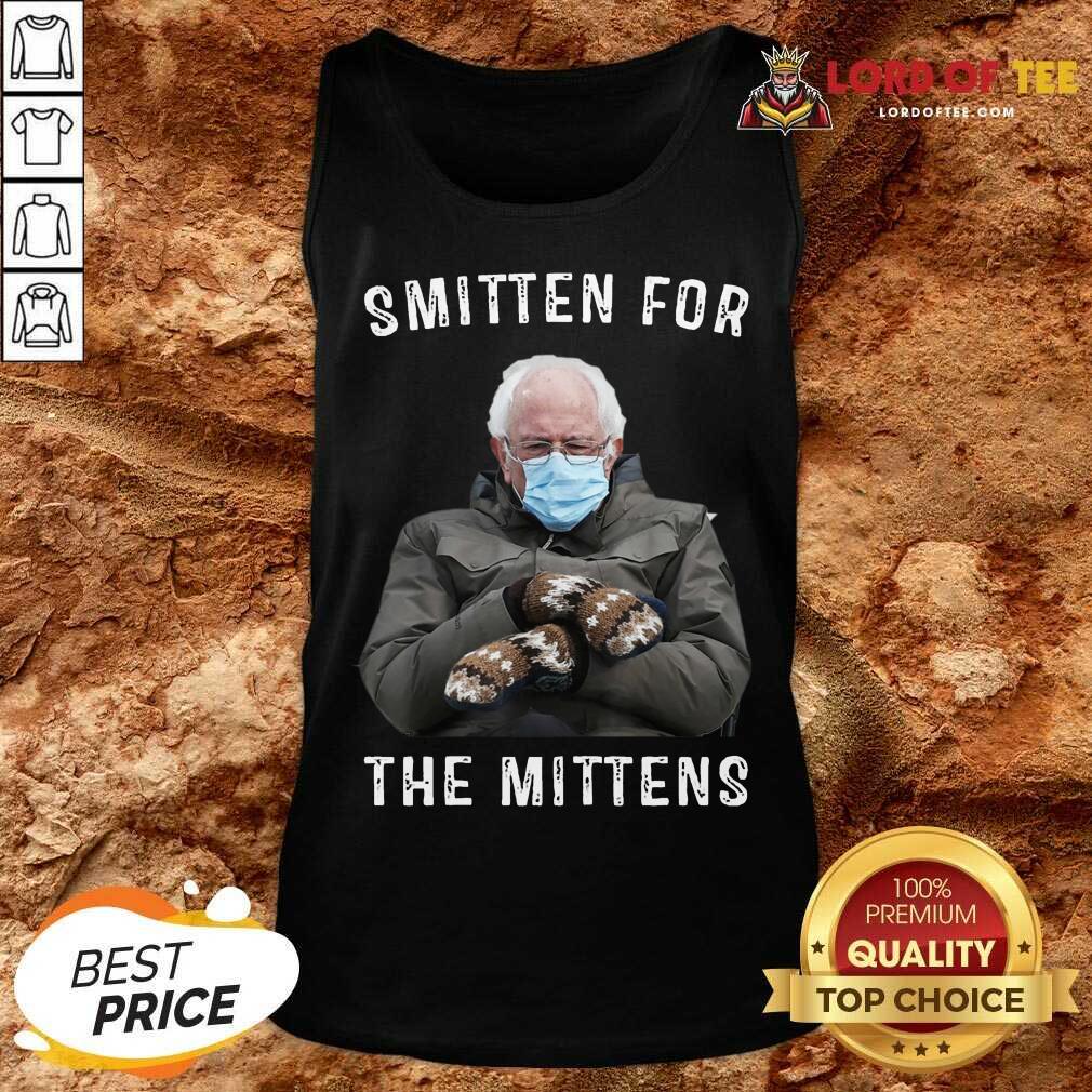 Bernie Sanders Smitten For The Mittens Tank Top