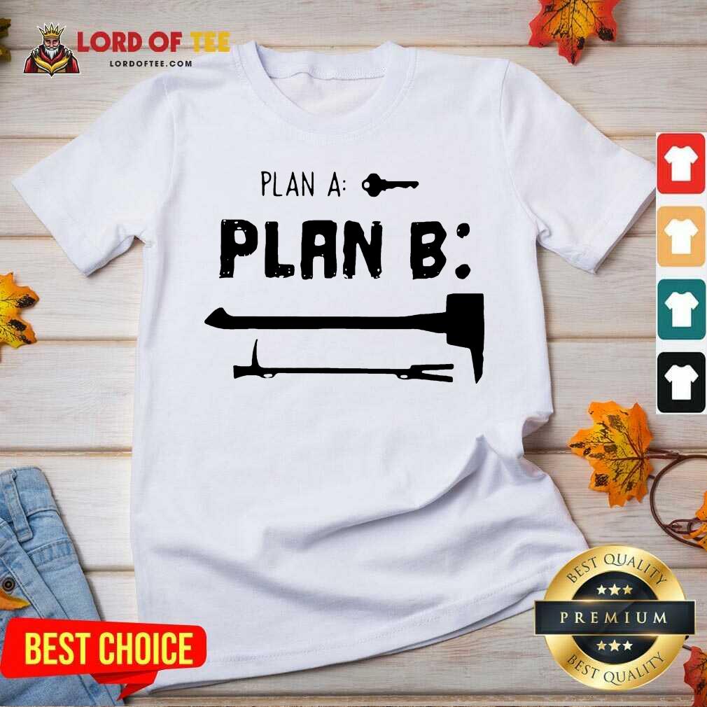 Plan A Plan B V-neck