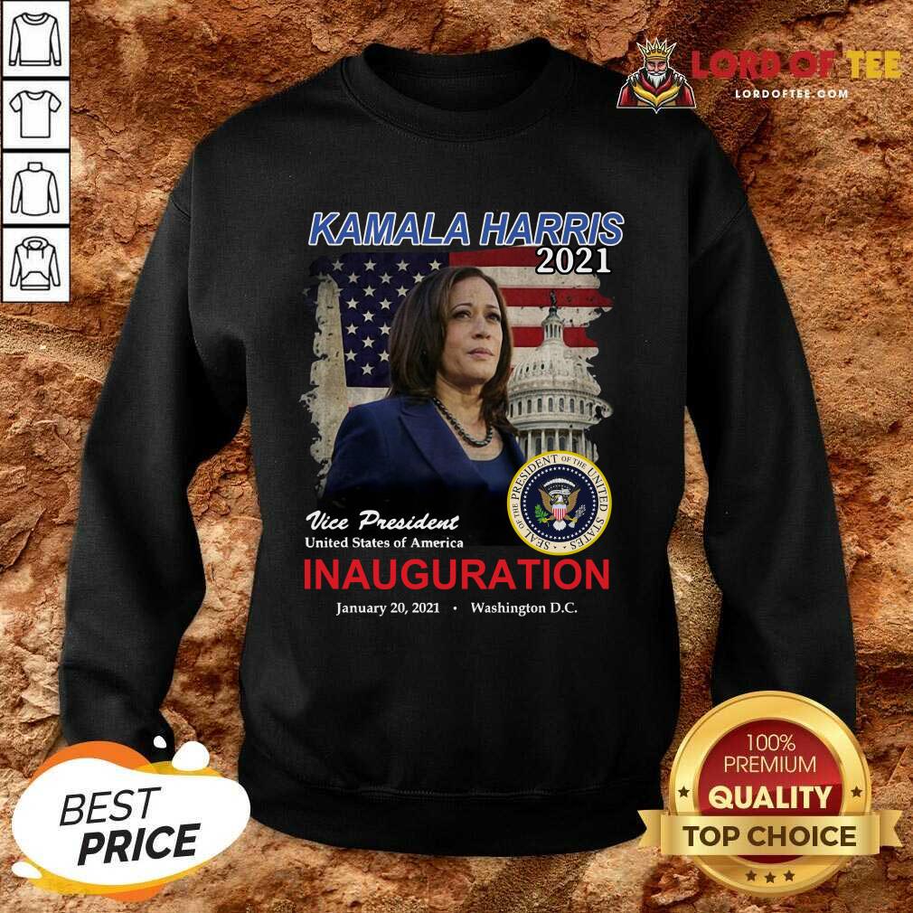 2021 Inauguration Day Kamala Harris Commemorative Souvenir Sweatshirt