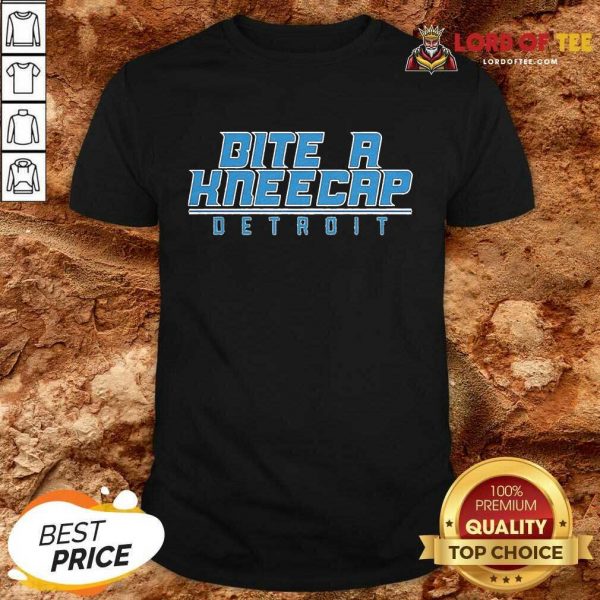Bite A Kneecap Detroit Football Shirt