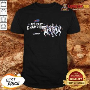 Buffalo Bills 2020 AFC East Champions One Family Shirt