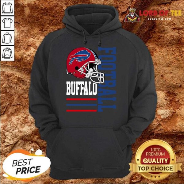 Helmet Of Buffalo Bills Football 2021 Hoodie