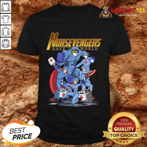 Marvel Avengers Nursevengers Save The World Shirt