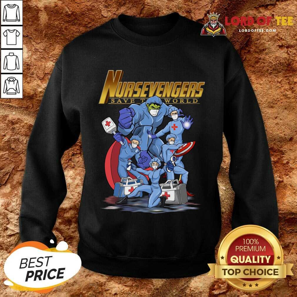 Perfect Marvel Avengers Nursevengers Save The World Sweatshirt