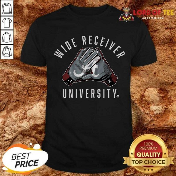 Alabama Football Wide Receiver University Shirt