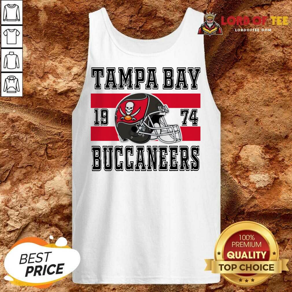 Tampa Bay Buccaneers Team Sport NFL Est 1974 Tank Top