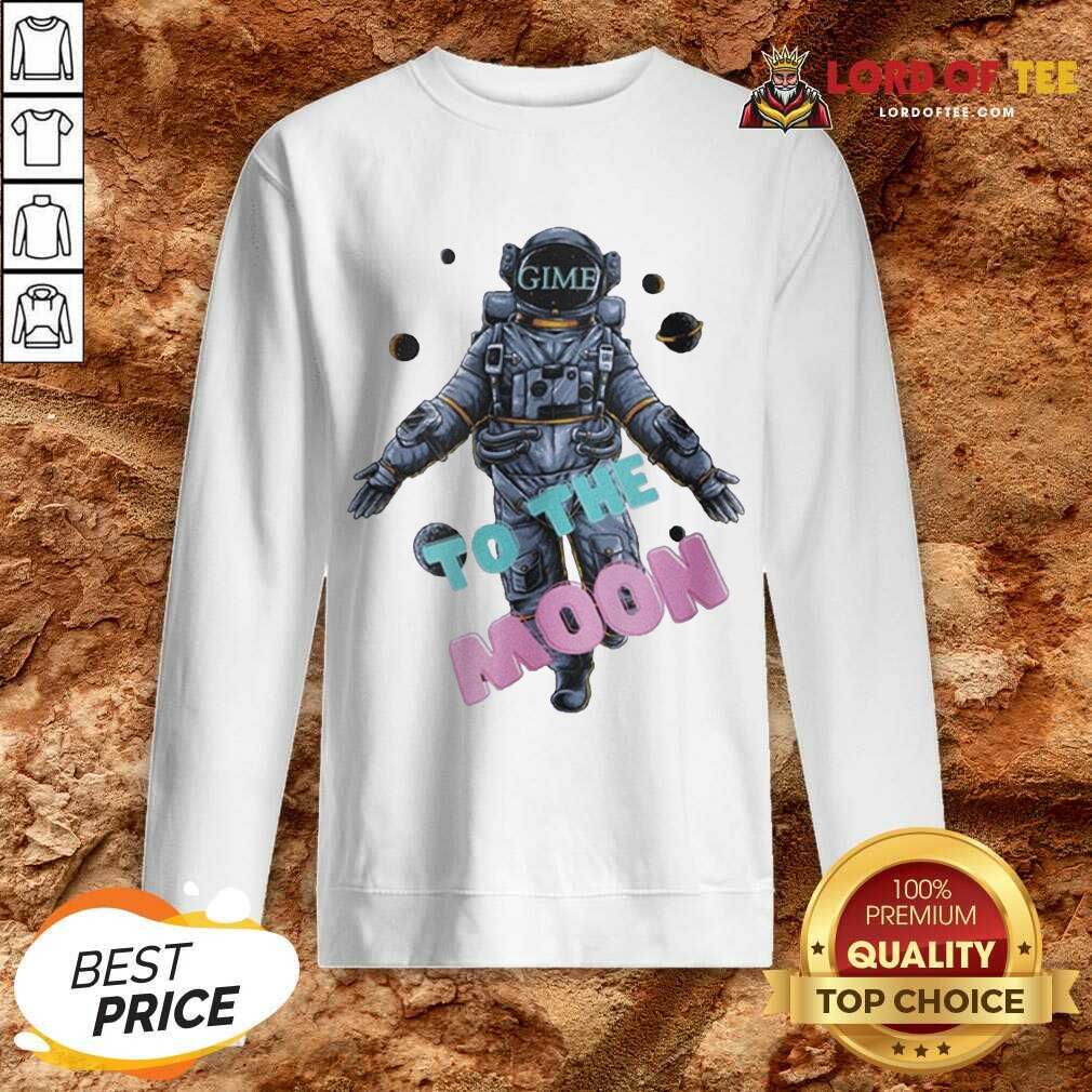 GameStonk To The Moon Astronaut Sweatshirt