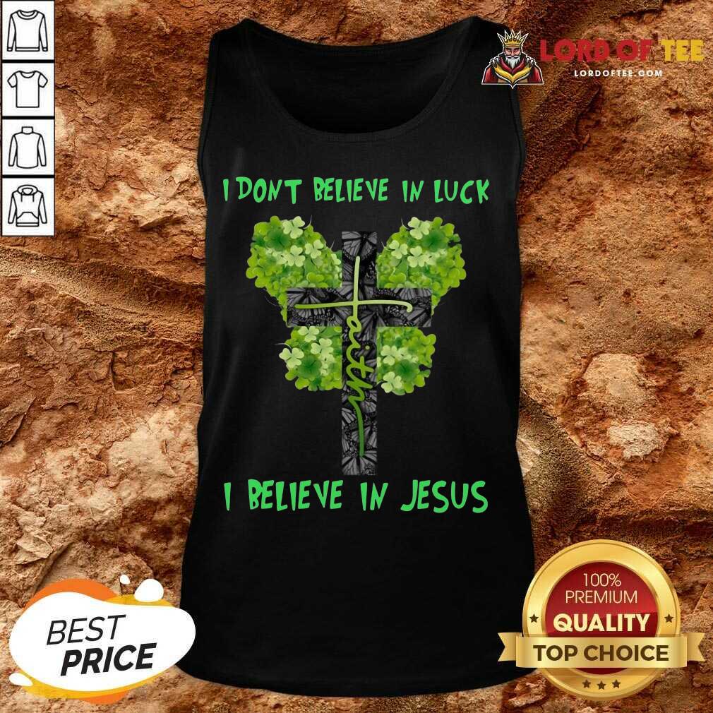 Happy I Believe In Jesus Tank Top