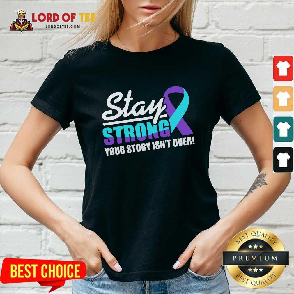 Stay Strong Suicide Awareness V-neck