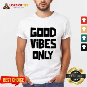 Pretty Coconut Tree Good Vibes Only Shirt