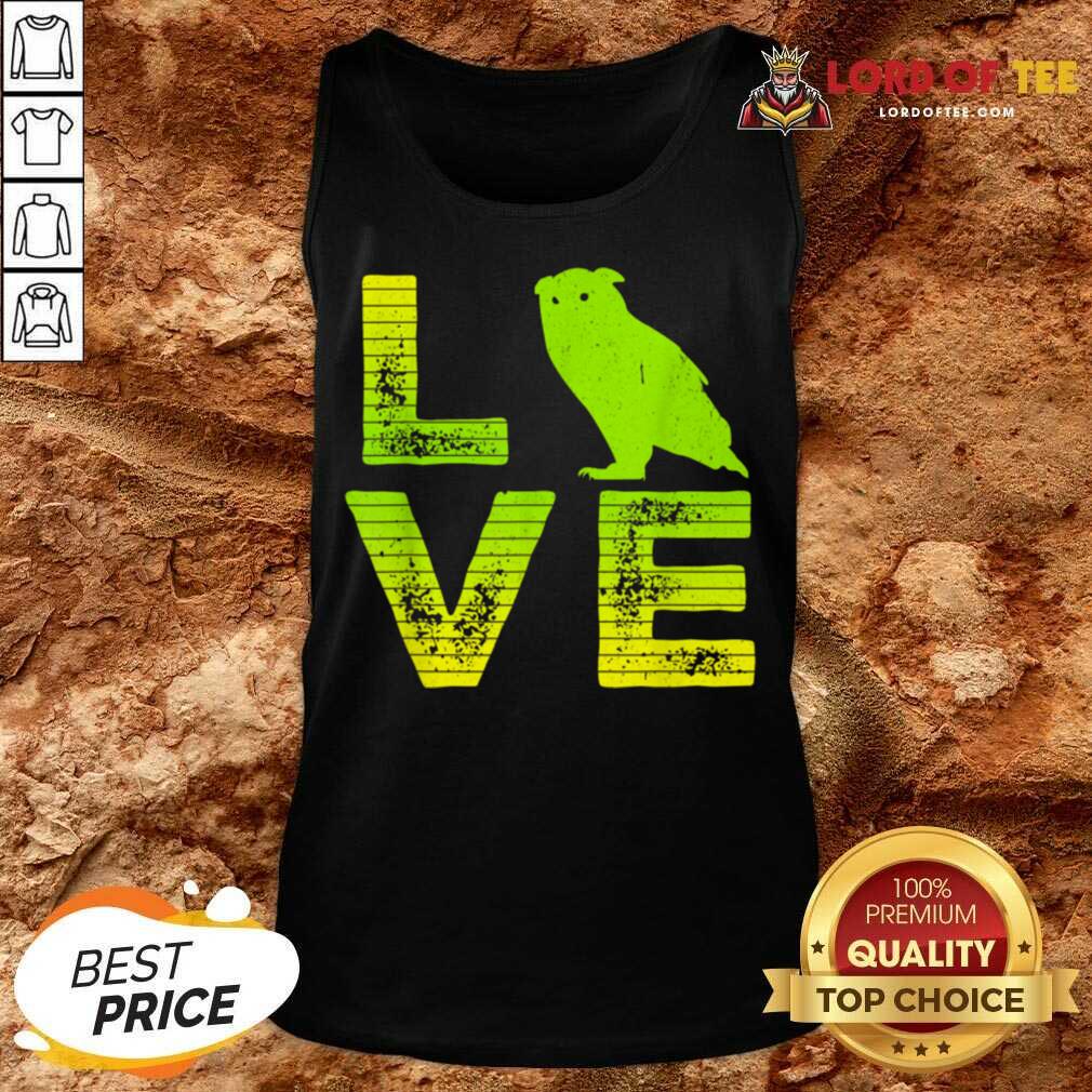 So I Love Owls Wild Owl Boys And Girls Tank Top