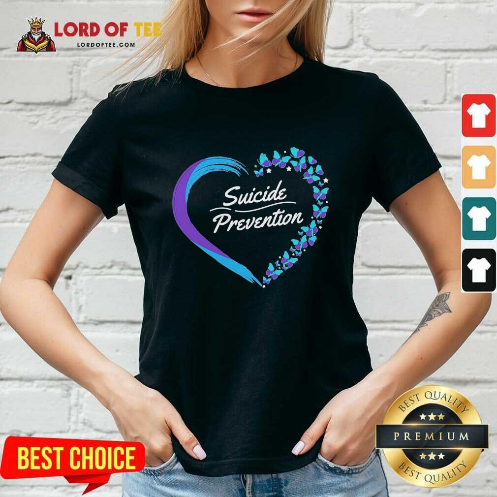 Suicide Prevention Suicide Awareness V-neck