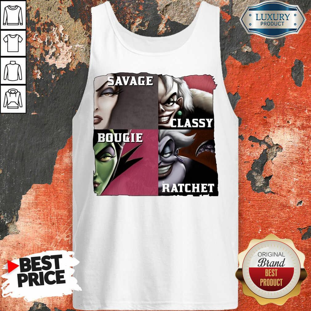 Savage Sassy Bougie Rachet Tank Top