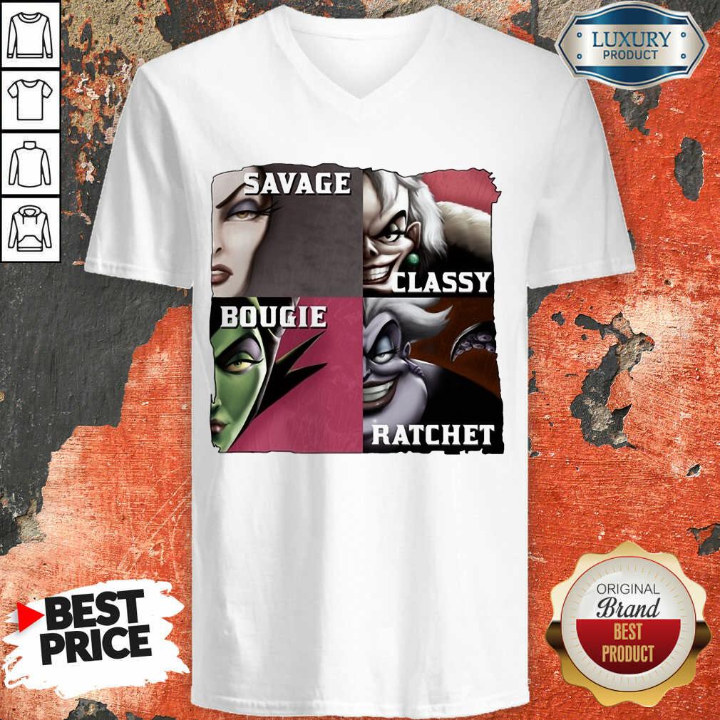 Savage Sassy Bougie Rachet V-neck