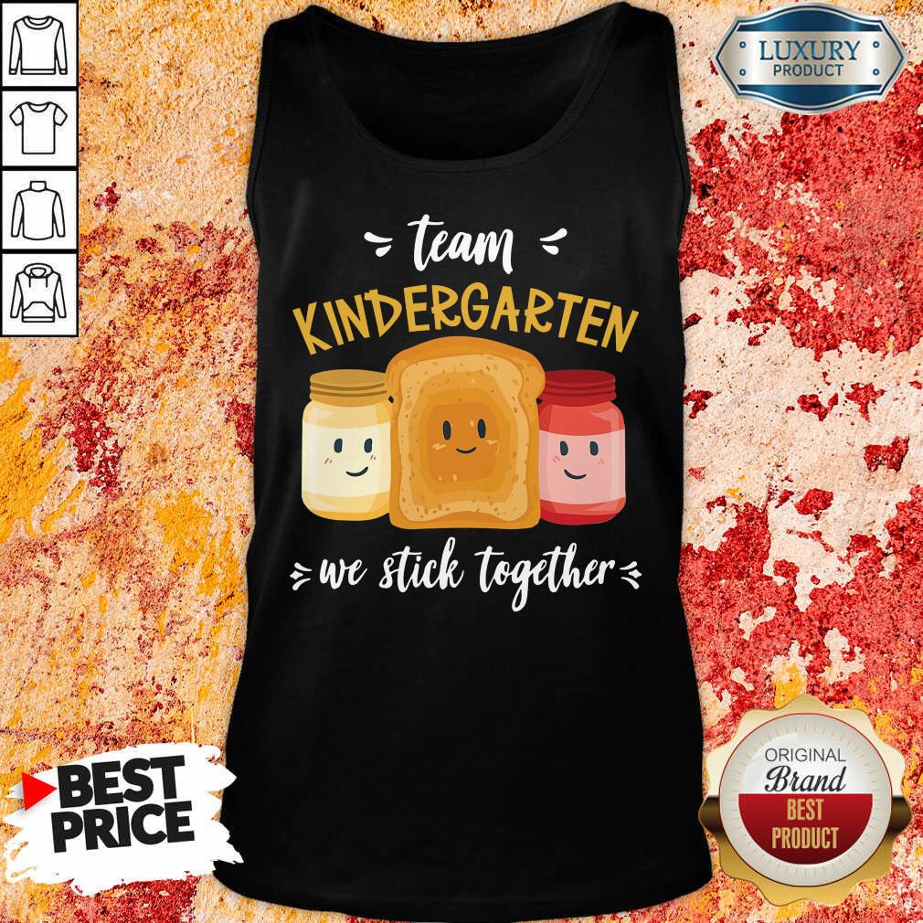 We Stick Together Sandwich Team Kindergarten Tank Top