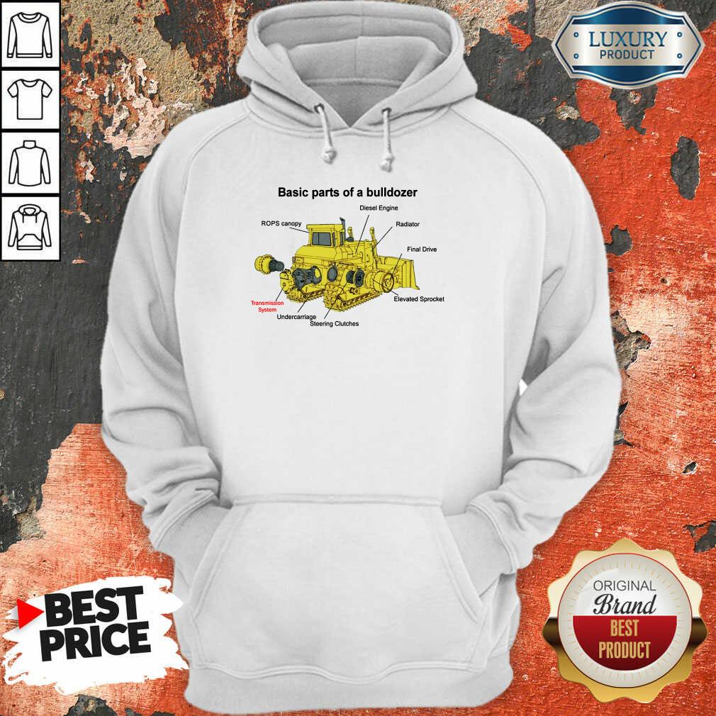 Bulldozer Anatomy Hoodie