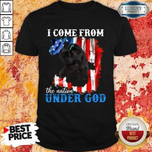Cocker Spaniel American The Nation Under God Shirt