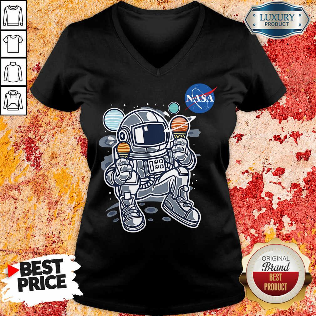 Nasa Ice Cream V-neck