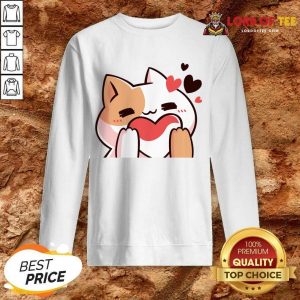 Kawaii Cute Cat Emotion Sweatshirt