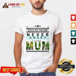 Rule Of Thumb Never Angry A Scorpio Mum Shirt