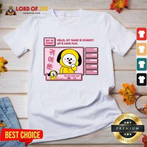 Hello My Name Is Chimmy Let's Have Fun V-neck