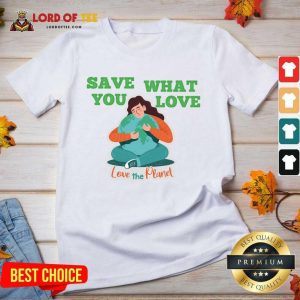 Save What You Love The Planet V-neck