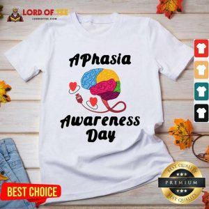 Aphasia Awareness Day V-neck
