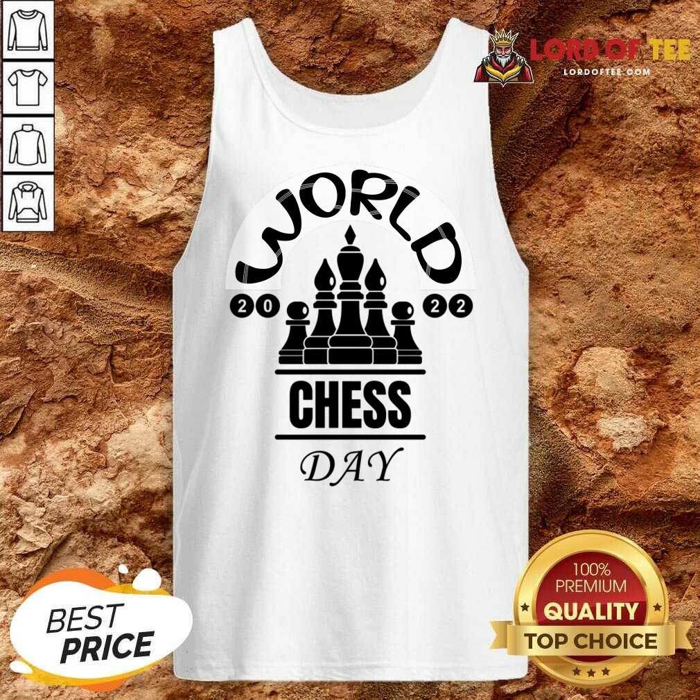 World 2022 Chess Day Tank Top