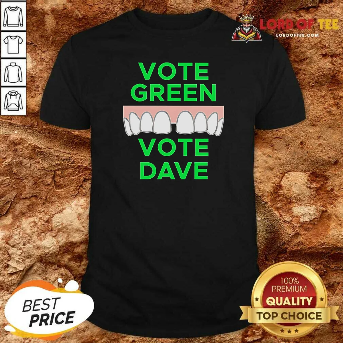 Hot Pretty Vote Green Vote Dave Shirt Hot Pretty Vote Green Vote Dave Shirt
