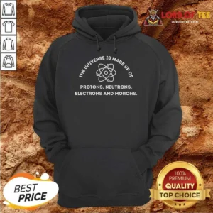 Official The Universe Funny Science Geek Hoodie