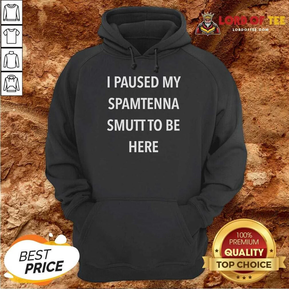 Premium I Paused My Spamtenna Smutt Hoodie Premium I Paused My Spamtenna Smutt Hoodie