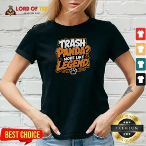Premium Jimothy Viral Trash Panda Funny Humor Cartoon V-Neck Shirt