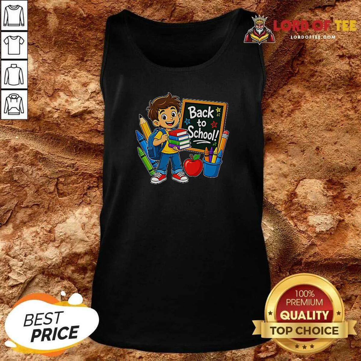 Pretty Excited Student Back To School Tank Top Pretty Excited Student Back To School Tank Top