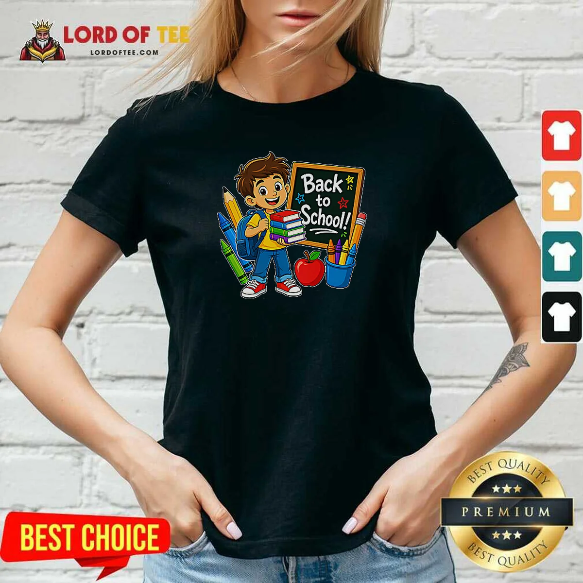 Pretty Excited Student Back To School V-Neck Shirt Pretty Excited Student Back To School V-Neck Shirt