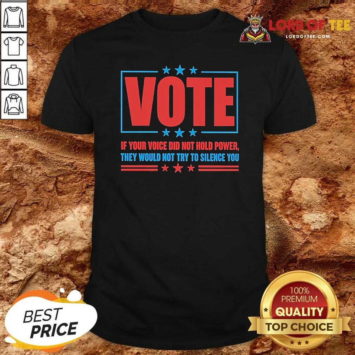 Top Official Vote If Your Voice Shirt Top Official Vote If Your Voice Shirt